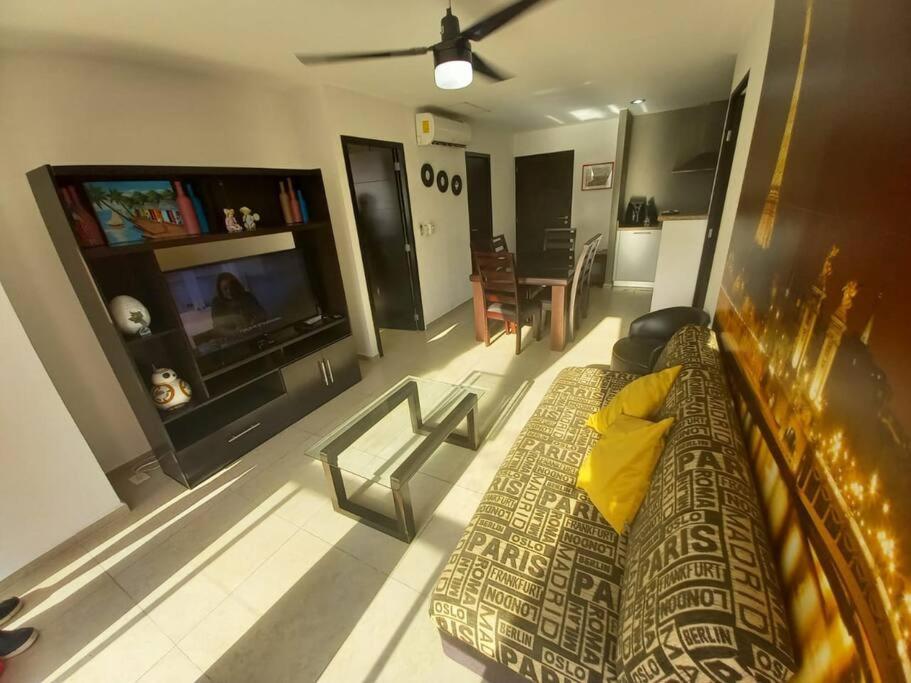 Hermoso Condo De 2 Habitaciones Frente Al Caribe Канкун Экстерьер фото
