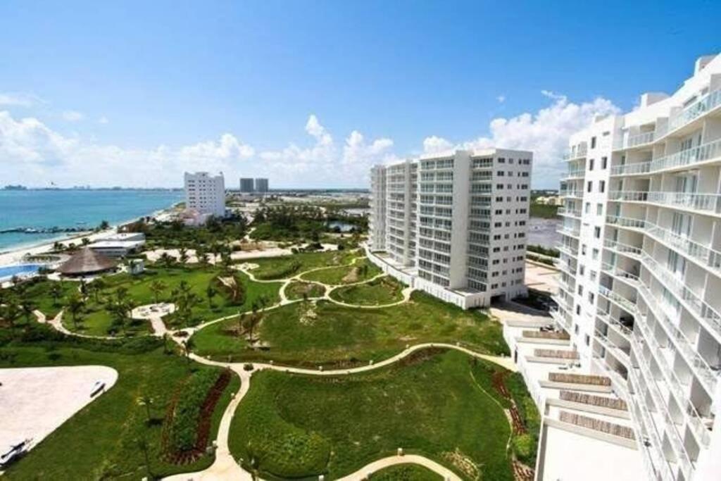 Hermoso Condo De 2 Habitaciones Frente Al Caribe Канкун Экстерьер фото